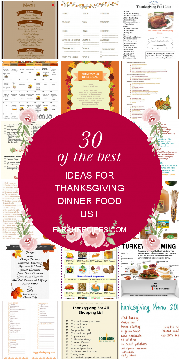 30-of-the-best-ideas-for-thanksgiving-dinner-food-list-most-popular-ideas-of-all-time